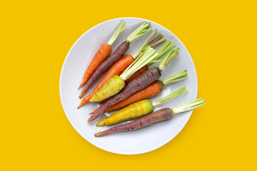 Fresh carrot vegetables, Ripe carrots