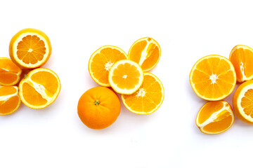 Fresh orange fruit, high vitamin c