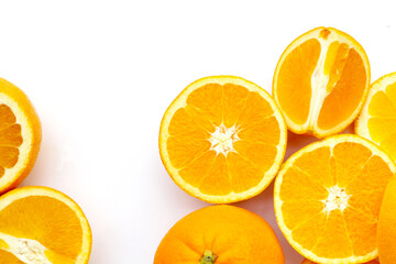 Fresh orange fruit, high vitamin c