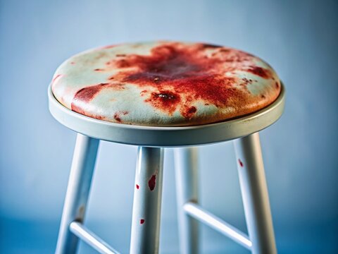 Medical Stock Photo: Close-up of Blood in Stool Sample -  Illustrative Image for Health Education
