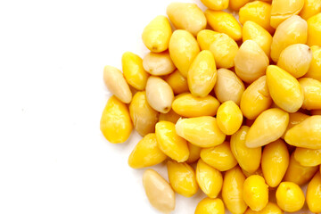 Boiled ginkgo nuts, ginkgo seeds