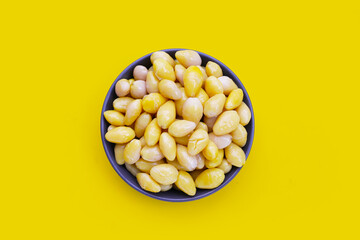 Boiled ginkgo nuts, ginkgo seeds