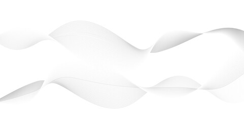 Vector energy digital abstract dynamic creative sound wave smooth beautiful space digital composite bland line. frequency flow business stripe gradient white vector technology template background.	
