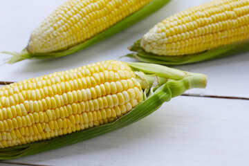 Sweet corn, Fresh yellow corn