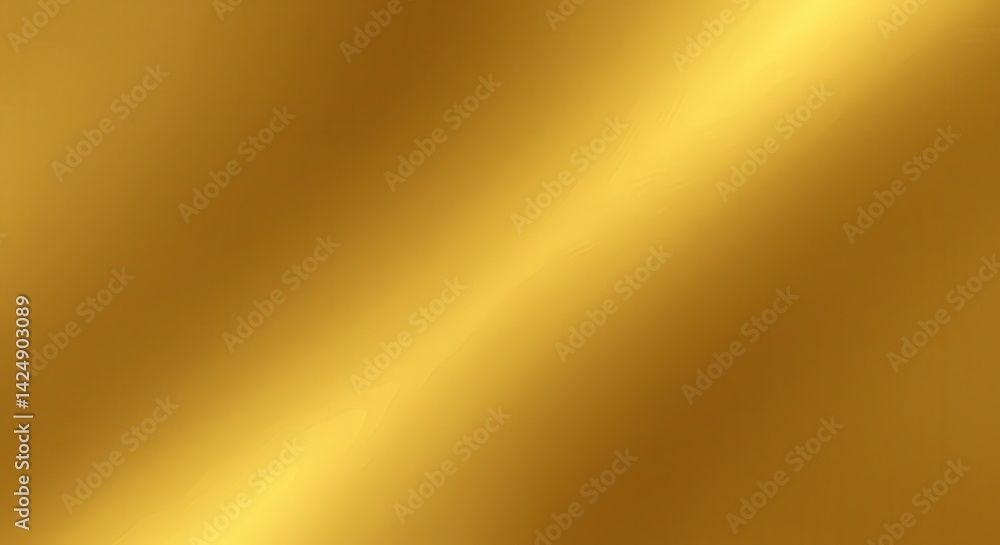 Poster Abstract golden gradient background design with smooth transitions