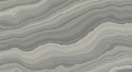 Obraz premium Gray Stone Texture with Wavy Pattern