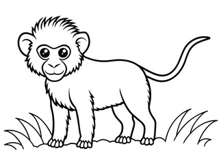 Little Monkey in the Meadow