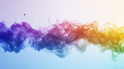 Fototapeta premium white background with splash color full effect combining with clear line professional business concept