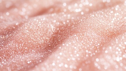 Fototapeta premium Sparkling glitter textures close-up digital art abstract soft lighting visual aesthetics