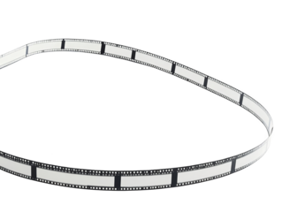 Abstract White Ribbon Curve on Transparent Isolated Background