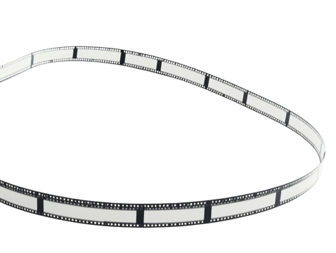 Abstract White Ribbon Curve on Transparent Isolated Background