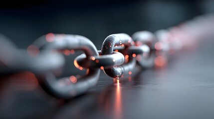 Abstract 3D representation of smart contracts with dynamic data chains