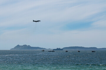 military maneuvers. Infantry, aviation and navy landing	