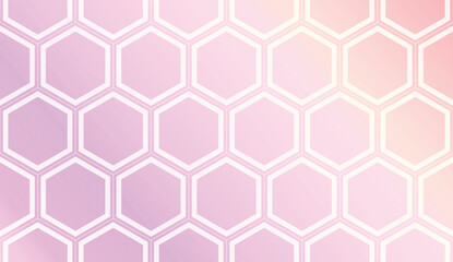 Vector Design. Illustration With Triangles Line. Modern Decorative Background. Pastel gradient color