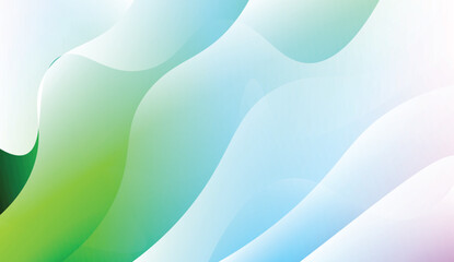 Modern Background With Wave Gradient Shape. For Your Design Wallpapers Presentation. Vector Illustration with Color Gradient.