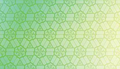 Original interior background in geometric style. Curved line. Vector illustration. Gradient color