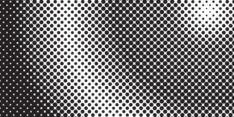 綱点　円　ドッド　白黒　背景