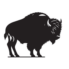 Bison Standing Silhouette – Black and White Vector

Vector Bison Pose – Minimalist Standing Illustration

Standing Bison Art – Wildlife Silhouette Set