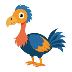 Dodo birds set shilhotee vector isolated on white background © Sanzida