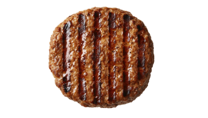 Grilled meat patty