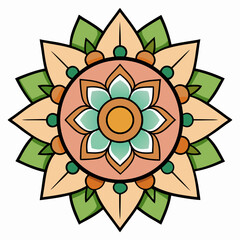 abstract flower background