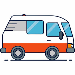 ambulance vector illustration