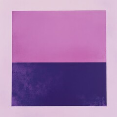 Abstract split-toned square.  Two-color horizontal division.  Soft, blended hues