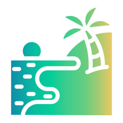 beach Gradient icon