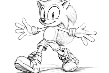 Sonic the Hedgehog Sketch