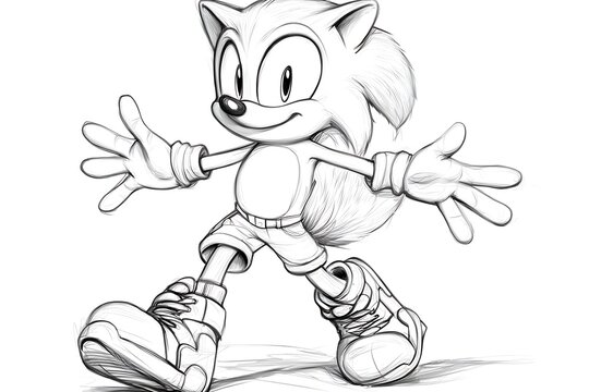 Sonic the Hedgehog Sketch