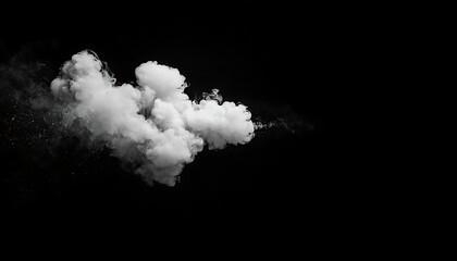 Abstract Smoke Cloud Explosion