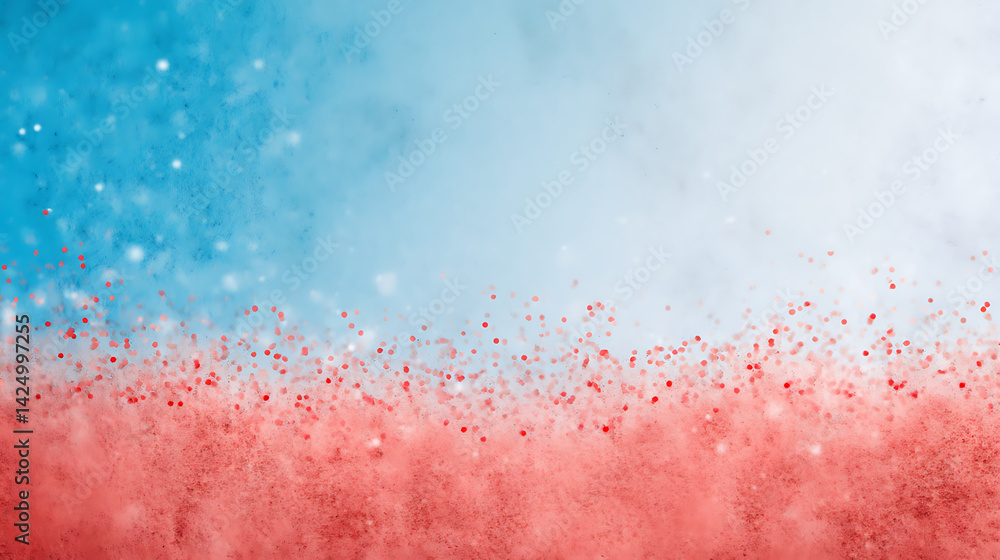 Poster vibrant grainy background blue red white abstract noise texture color gradient backdrop header poste