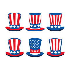 4th july independence hat set