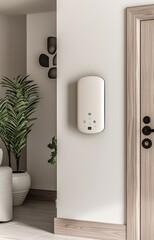 electrical outlet on a wall