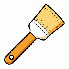 brush isolated on white