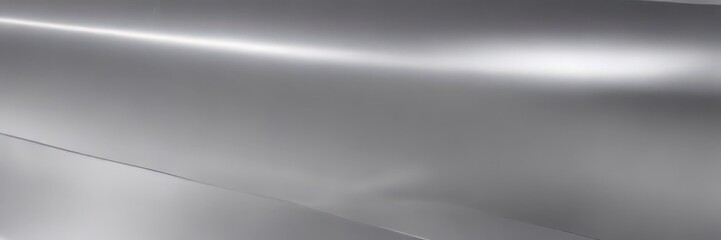 Sleek silver metallic texture, reflective surface, modern design ,  chrome,  aluminum,  brushed