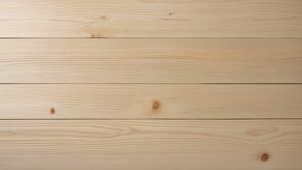 Close-up view of light beige wood planks.