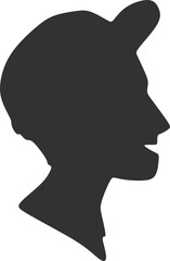 People Side Profile Silhouette