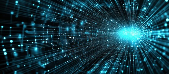 Abstract Light Tunnel Visualization for Deep Data Analysis and Artificial Intelligence