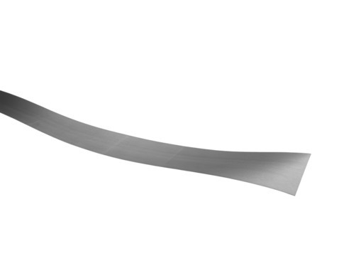 Abstract Illustration Of Gray Strip On Transparent Background