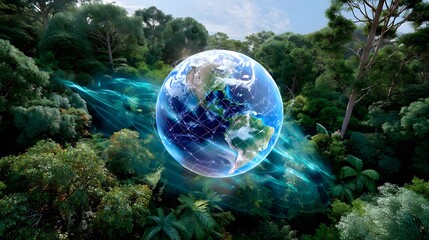 Earth & Rainforest: Global Conservation - Environmental awareness