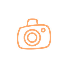 simple camera hand drawn