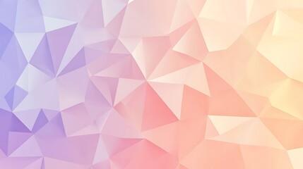 Pastel Low Poly Geometric Background. (1)