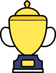 Sport Award Trophy Illustration Element