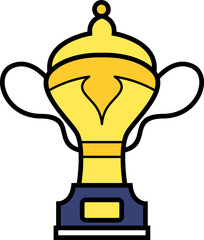 Sport Award Trophy Illustration Element