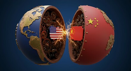 Global Power Struggle: A Divided World, Mechanical Heart Conflict