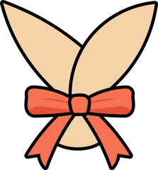 Carnation Flower Illustration – Flat Design Style