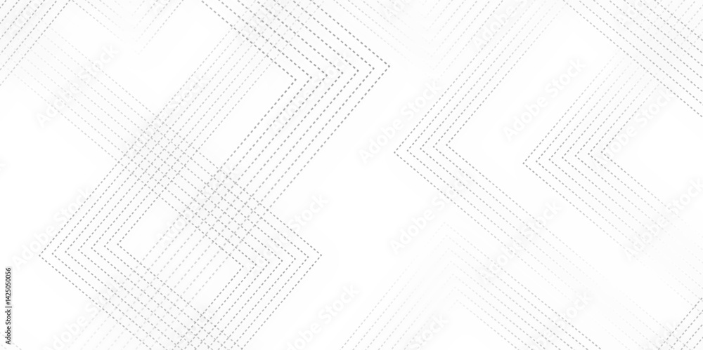 Poster abstract gradient white, gray line pattern transparent monochrome stripe dotted background texture. 