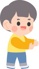 Group of Happy Kids Playing with Toys – Kindergarten Life Scene