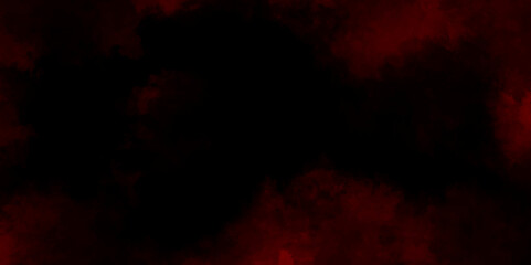 Dark red powder explosion cloud on black background. Abstract red and black grunge texture smoke. smoke fog misty texture overlay on dark black. paranormal red mystic smoke, clouds for movie.
